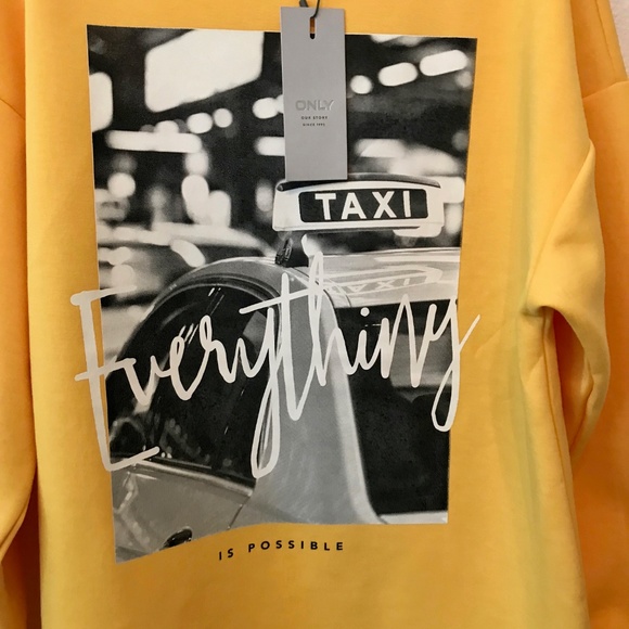 Yellow TAXI Sweatshirt - Picture 7 of 8
